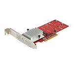 StarTech.com Adattatore X8 per due unit&agrave SSD PCIe M.2 - PCIe 3.0 (Dual M.2 PCIe SSD Adapter - x8 PCIe 3.0)