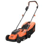 Black & Decker Black  Decker BCMW3318L2 tagliaerba Tagliaerba a spinta Batteria Nero, Arancione