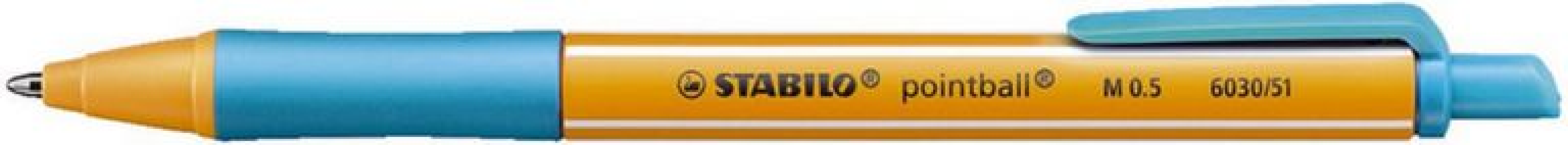 Stabilo 6030/51 penna a sfera turchese 1 pz