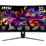 Msi mpg 321curx qd-oled monitor pc 80 cm (31.5") 3840 x 2160 pixel 4k ultra hd nero
