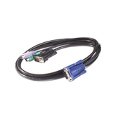 Apc kvm ps/2 cable - 3 ft (0.9 m) nero 0,91 m
