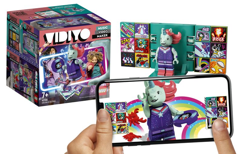 LEGO-VIDIYO-Unicorn-DJ-BeatBox-Creatore-Video-Musicali-con-Unicorno-Giocattoli-per-Bambini-App-Realta--Aumentata-43106