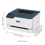 Xerox C230 A4 22 ppm Stampante fronte/retro wireless PS3 PCL5e/6 2 vassoi Totale 251 fogli