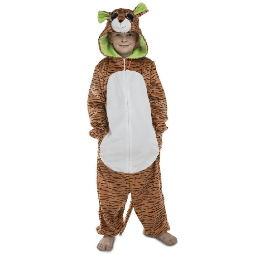 My Other Me Costume per Bambini My Other Me Big Eyes Tigre 10-12 Anni Bianco