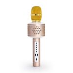 Technaxx PRO BT-X35 Oro, Argento Microfono per karaoke