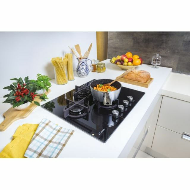 Candy-CVG6DPB-Nero-Da-incasso-59-cm-Gas-4-Fornello-i-