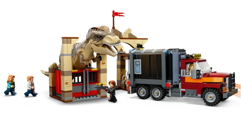 LEGO-Jurassic-World-76948-La-Fuga-del-T.-rex-e-dell’Atrociraptor-Giochi-per-Bambini-di-8--Anni-con-Dinosauri-Giocattolo