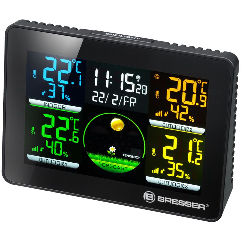 Bresser-Optics-7000023-stazione-meteorologica-digitale-Nero-LCD-DC-Batteria