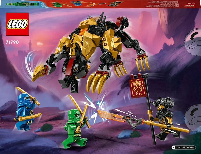 LEGO-NINJAGO-71790-Cavaliere-del-Drago-Cacciatore-Imperium-Mostro-Giocattolo-con-3-Minifigure-Giochi-per-Bambini-6--Anni