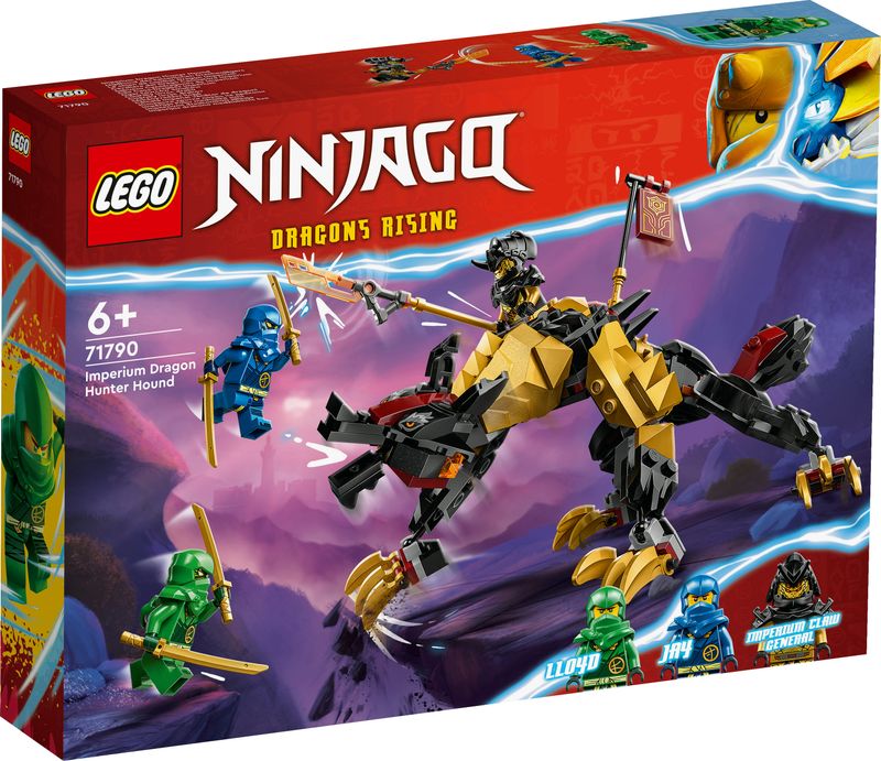 LEGO-NINJAGO-71790-Cavaliere-del-Drago-Cacciatore-Imperium-Mostro-Giocattolo-con-3-Minifigure-Giochi-per-Bambini-6--Anni