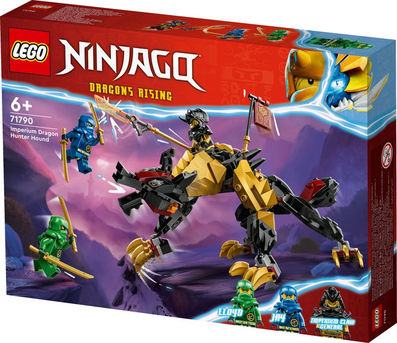 LEGO-NINJAGO-71790-Cavaliere-del-Drago-Cacciatore-Imperium-Mostro-Giocattolo-con-3-Minifigure-Giochi-per-Bambini-6--Anni