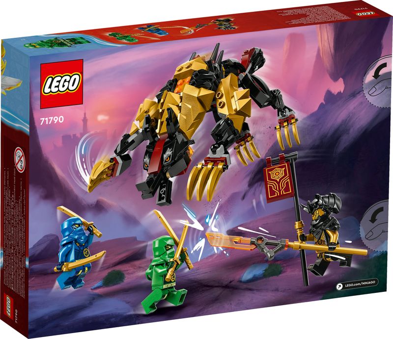 LEGO-NINJAGO-71790-Cavaliere-del-Drago-Cacciatore-Imperium-Mostro-Giocattolo-con-3-Minifigure-Giochi-per-Bambini-6--Anni