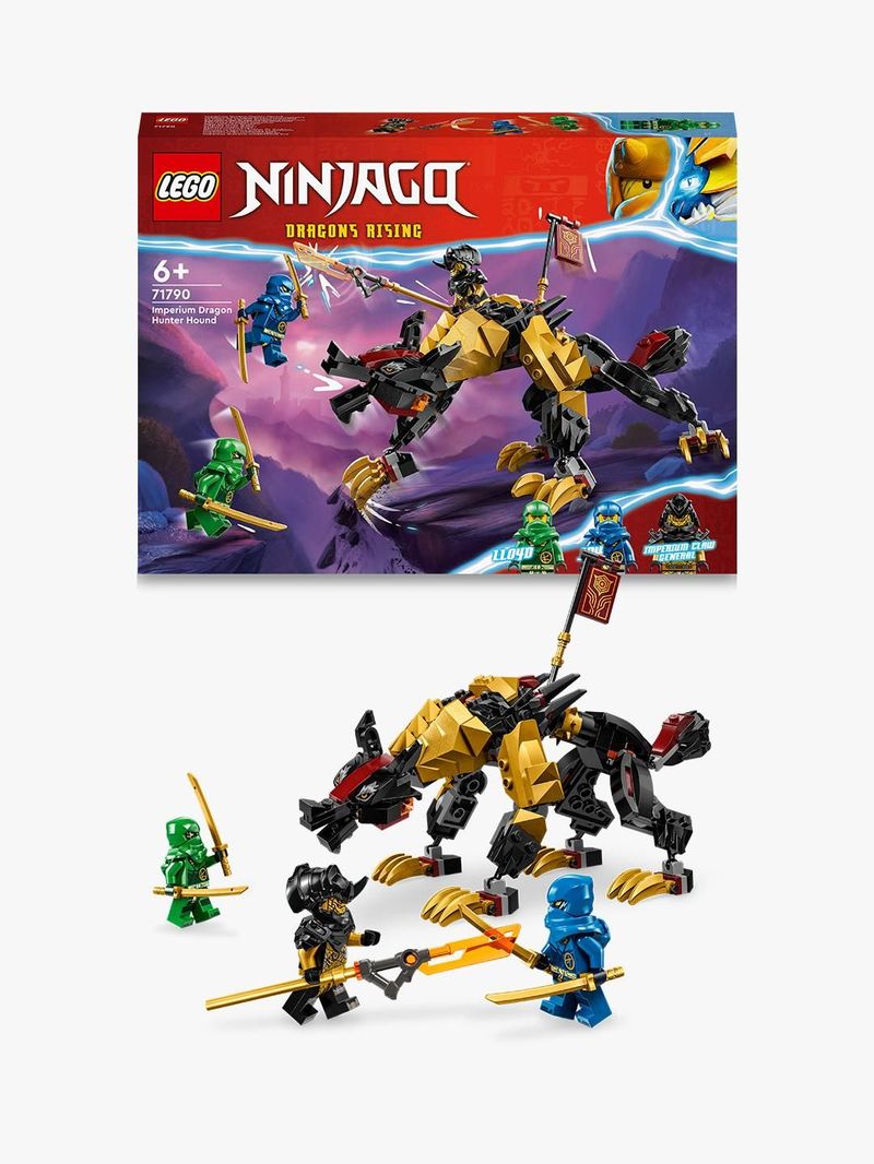 LEGO-NINJAGO-71790-Cavaliere-del-Drago-Cacciatore-Imperium-Mostro-Giocattolo-con-3-Minifigure-Giochi-per-Bambini-6--Anni