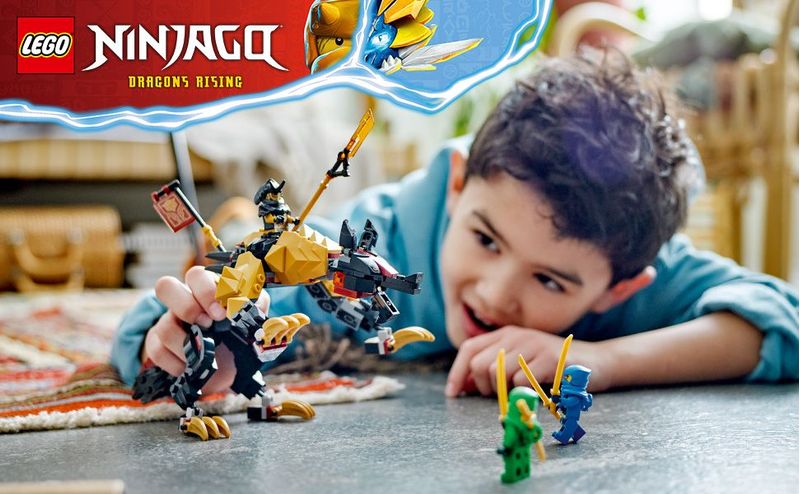 LEGO-NINJAGO-71790-Cavaliere-del-Drago-Cacciatore-Imperium-Mostro-Giocattolo-con-3-Minifigure-Giochi-per-Bambini-6--Anni