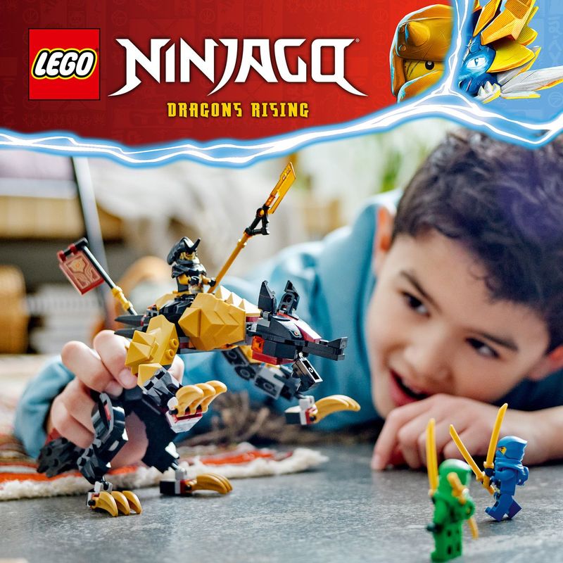 LEGO-NINJAGO-71790-Cavaliere-del-Drago-Cacciatore-Imperium-Mostro-Giocattolo-con-3-Minifigure-Giochi-per-Bambini-6--Anni