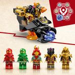 LEGO-NINJAGO-71793-Dragone-di-Lava-Transformer-Heatwave-Serie-Dragons-Rising-con-Drago-Giocattolo-e-Minifigure-Giochi-Ninja