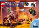 LEGO-NINJAGO-71793-Dragone-di-Lava-Transformer-Heatwave-Serie-Dragons-Rising-con-Drago-Giocattolo-e-Minifigure-Giochi-Ninja