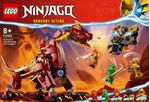 LEGO-NINJAGO-71793-Dragone-di-Lava-Transformer-Heatwave-Serie-Dragons-Rising-con-Drago-Giocattolo-e-Minifigure-Giochi-Ninja