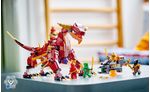 LEGO-NINJAGO-71793-Dragone-di-Lava-Transformer-Heatwave-Serie-Dragons-Rising-con-Drago-Giocattolo-e-Minifigure-Giochi-Ninja