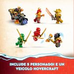 LEGO-NINJAGO-71793-Dragone-di-Lava-Transformer-Heatwave-Serie-Dragons-Rising-con-Drago-Giocattolo-e-Minifigure-Giochi-Ninja