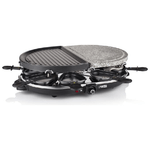 Princess 162710 Raclette 8 Oval Stone & Grill Party