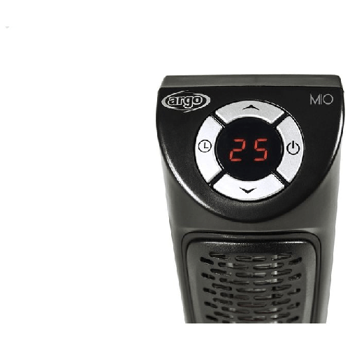 Argoclima-MIO-stufetta-elettrica-Interno-Nero-350-W-Riscaldatore-ambiente-elettrico-a-infrarossi