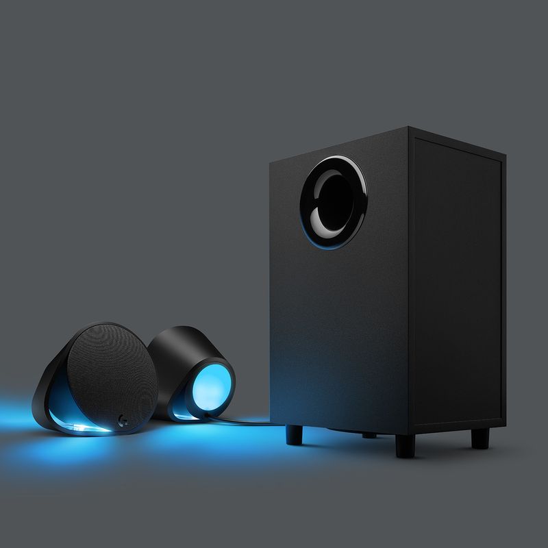 Logitech-G-G560-LIGHTSYNC-PC-Gaming-Speakers-set-di-altoparlanti-120-W-PC-PC-portatile-Nero-2.1-canali-30-W-Bluetooth