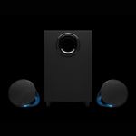 Logitech-G-G560-LIGHTSYNC-PC-Gaming-Speakers-set-di-altoparlanti-120-W-PC-PC-portatile-Nero-2.1-canali-30-W-Bluetooth