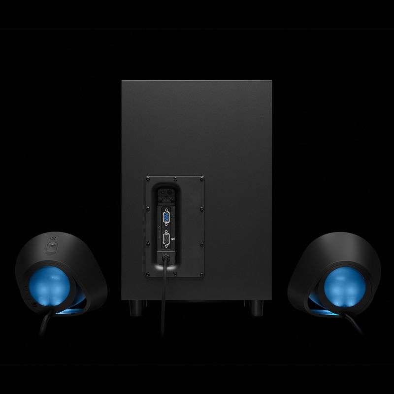 Logitech-G-G560-LIGHTSYNC-PC-Gaming-Speakers-set-di-altoparlanti-120-W-PC-PC-portatile-Nero-2.1-canali-30-W-Bluetooth