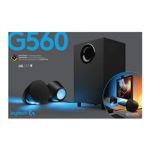 Logitech-G-G560-LIGHTSYNC-PC-Gaming-Speakers-set-di-altoparlanti-120-W-PC-PC-portatile-Nero-2.1-canali-30-W-Bluetooth