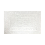 BIANCHERIAWEB Tappeto Da Bagno Disegno Torino Colore Bianco