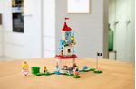 LEGO-Super-Mario-71407-Pack-Espansione-Costume-di-Peach-Gatto-e-Torre-Ghiacciata-Castello-Giocattolo-con-3-Figure