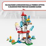 LEGO-Super-Mario-71407-Pack-Espansione-Costume-di-Peach-Gatto-e-Torre-Ghiacciata-Castello-Giocattolo-con-3-Figure