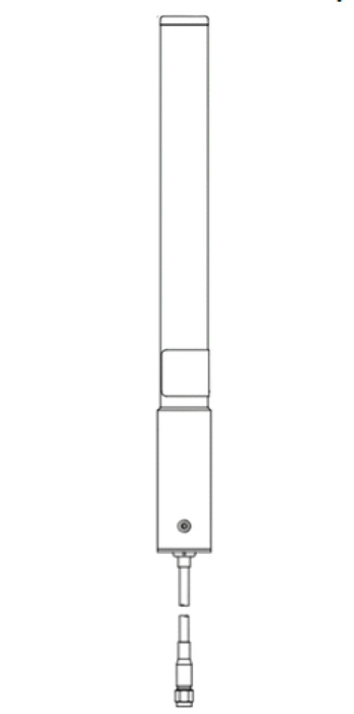 Extreme networks ml-2499-hpa3-02r antenna di rete antenna omnidirezionale rp-sma 5 dbi