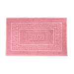 BIANCHERIAWEB Tappeto Da Bagno Disegno Torino Colore Rosa