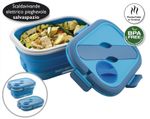 Macom-Space-Lunch-To-Go-Scaldavivande-in-silicone-pieghevole-SalvaSpazio-08-L-Blu-Bianco-Adulto-35-W