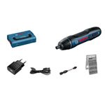 Bosch GO Professional 360 Giri/min Nero, Blu