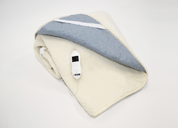 BIANCHERIAWEB Coperta Riscaldante Per Letto Caldo Termocoperta Riscaldata Dormicaldo Panna