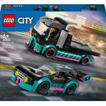 LEGO Auto da corsa e trasportatore