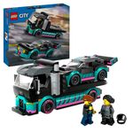 LEGO-City-60406-Auto-da-Corsa-e-Trasportatore-Macchina-e-Camion-Giocattolo-per-Bambini-di-6--Veicolo-con-Rampa-Funzionante