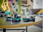 LEGO-City-60406-Auto-da-Corsa-e-Trasportatore-Macchina-e-Camion-Giocattolo-per-Bambini-di-6--Veicolo-con-Rampa-Funzionante