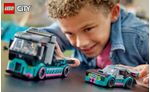 LEGO-City-60406-Auto-da-Corsa-e-Trasportatore-Macchina-e-Camion-Giocattolo-per-Bambini-di-6--Veicolo-con-Rampa-Funzionante