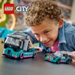 LEGO-City-60406-Auto-da-Corsa-e-Trasportatore-Macchina-e-Camion-Giocattolo-per-Bambini-di-6--Veicolo-con-Rampa-Funzionante