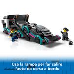 LEGO-City-60406-Auto-da-Corsa-e-Trasportatore-Macchina-e-Camion-Giocattolo-per-Bambini-di-6--Veicolo-con-Rampa-Funzionante