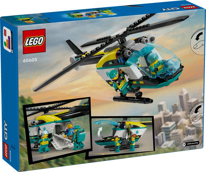 LEGO-City-60405-Elicottero-di-Soccorso-di-Emergenza-Set-con-Veicolo-Giocattolo-con-Rotori-e-Verricello-Giochi-per-Bambini-6-