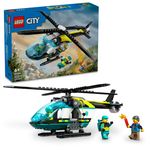 LEGO-City-60405-Elicottero-di-Soccorso-di-Emergenza-Set-con-Veicolo-Giocattolo-con-Rotori-e-Verricello-Giochi-per-Bambini-6-