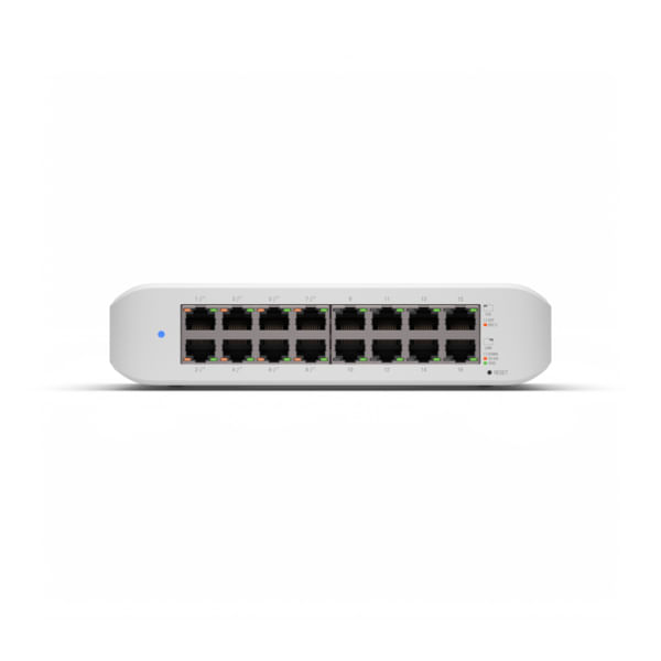 Ubiquiti-UniFi-Switch-Lite-16-PoE-L2-Gigabit-Ethernet--10-100-1000--Supporto-Power-over-Ethernet--PoE--Bianco