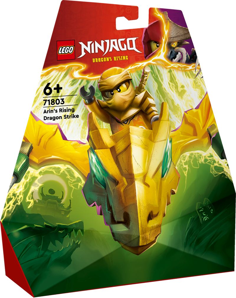 LEGO-NINJAGO-71803-Attacco-del-Rising-Dragon-di-Arin-Giochi-per-Bambini-6--con-Action-Figure-di-Drago-Giocattolo-e-Minifigure