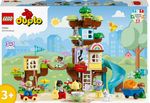 LEGO-DUPLO-10993-Casa-sull’Albero-3-in-1-Giochi-per-Bambini-3--Anni-Attivita--Didattiche-con-4-Personaggi-e-Animali-Giocattolo