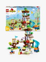 LEGO-DUPLO-10993-Casa-sull’Albero-3-in-1-Giochi-per-Bambini-3--Anni-Attivita--Didattiche-con-4-Personaggi-e-Animali-Giocattolo